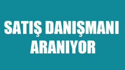 Satış Danışmanı Aranıyor