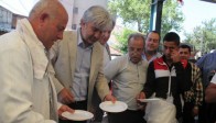 Sebze Meyve ve Pazarcılar Odası Pilav Ayran Hayrı Yaptı