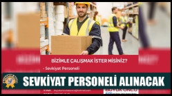 Sevkiyat Personeli Alnıacaktır