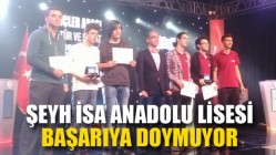 Şeyh İsa Anadolu Lisesi Başarıya Doymuyor