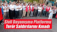 Sivil Dayanışma Platformu, Terör Saldırılarını Kınadı