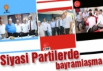 Siyasi Partilerde Bayramlaşma Yapıldı