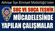 Suç ve Suça Teşvik Mücadelesinde Yapılan Çalışmalar