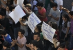 Taksim gezi parkı olaylarına Akhisarlı gençlerden üçüncü tepki yürüyüşü