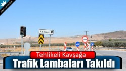 Tehlikeli Kavşağa Trafik Lambaları Takıldı