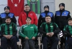 Toplum Destekli Polisler Halter çalışmalarını izledi