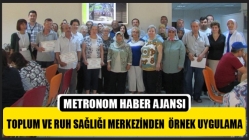 Toplum Ve Ruh Sağlığı Merkezinden Örnek Uygulama