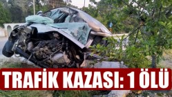 Trafik Kazası: 1 Ölü