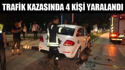 Trafik Kazasında 4 Kişi Yaralandı