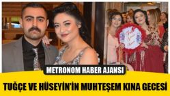 Tuğçe ve Hüseyin’in muhteşem kına gecesi