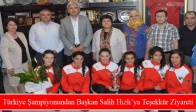 Türkiye Şampiyonundan Başkan Salih Hızlı’ya Teşekkür Ziyareti