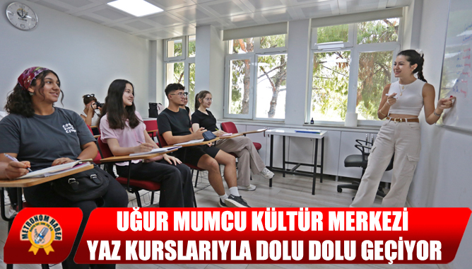 Uğur Mumcu Kültür Merkezi Yaz Kurslarıyla Dolu Dolu Geçiyor