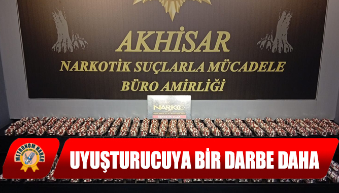 Uyuşturucuya Bir Darbe Daha