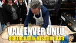 Vali Ünlü,Öğrencilerin Misafiri Oldu