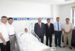 Vali'den Kaza Geçiren Kaymakam'a Ziyaret