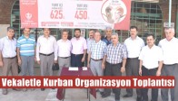 Vekaletle Kurban Organizasyon Toplantısı