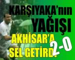 Karşıyakadaki Yağış Akhisara Sel Getirdi !