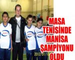 Yavuz Selim Masa Tenisi kız takımı Manisa şampiyonu oldu!