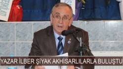 Yazar İlber Şiyak, Akhisarlılarla Buluştu