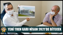 Yeni Tren Garı Nisan 2021’de bitecek
