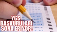 YGS Başvuruları Sona Eriyor !