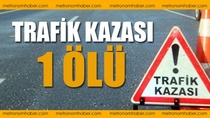 Trafik Kazası: 1 Ölü
