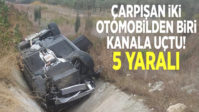 Trafik kazası: 5 yaralı