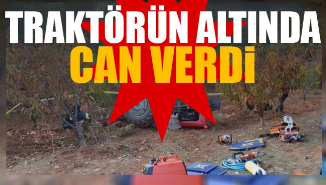 Traktörün Altında Can Verdi