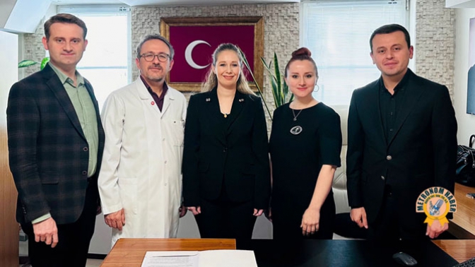 TSF Akhisar temsilciliği, Mavi Hospital ile sağlık sözleşmesi imzaladı