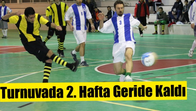 Turhan Poyraz Futsal Turnuvasında İki Hafta Geride Kaldı
