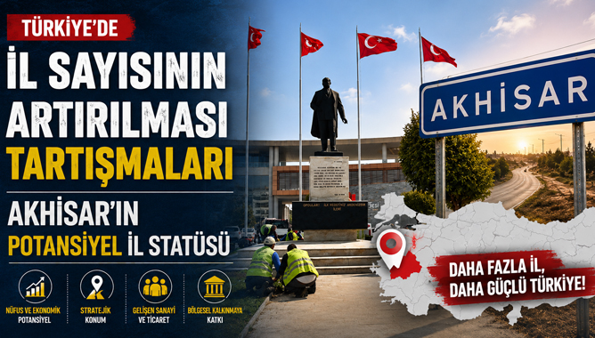 Türkiye'de İl Sayısının Artırılması Tartışmaları ve Akhisar'ın Potansiyel İl Statüsü