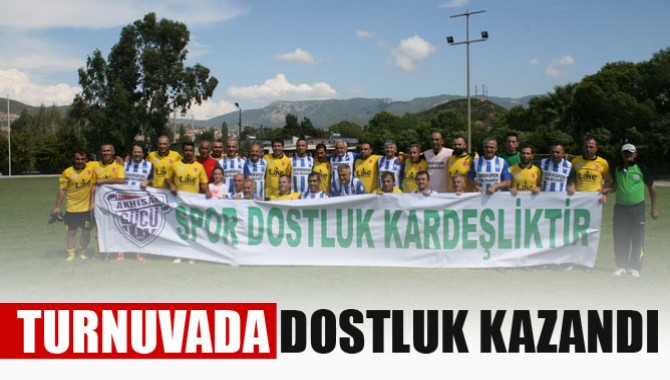 Turnuvada dostluk kazandı