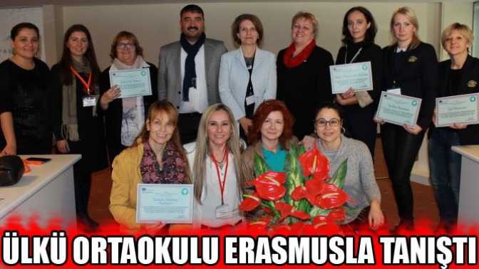 Ülkü Ortaokulu Erasmusla Tanıştı