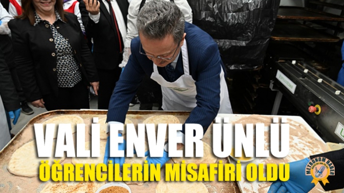 Vali Ünlü,Öğrencilerin Misafiri Oldu