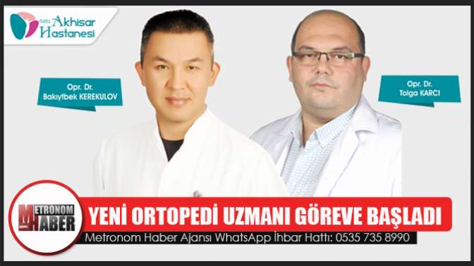 Yeni Ortopedi Uzmanı Göreve Başladı