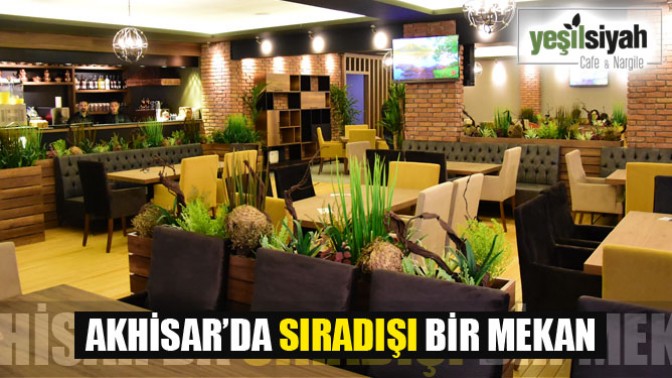 Yeşil Siyah Cafe Nargile Hizmete Başladı