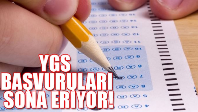 YGS Başvuruları Sona Eriyor !