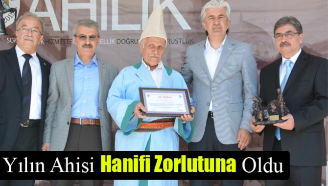 Yılın Ahisi Hanifi Zorlutuna Oldu