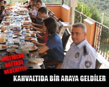 Zabıta Ekipleri Kahvaltıda Biraraya Geldi