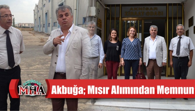 Ziraat Odası Ve Çiftçilerimiz Toprak Mahsulleri Ofisinin Mısır Almasından Memnun