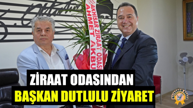 Ziraat Odasından, Başkan Dutlulu ziyaret