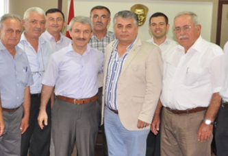 Ziraat Odasından Kaymakam Peker’e Ziyaret