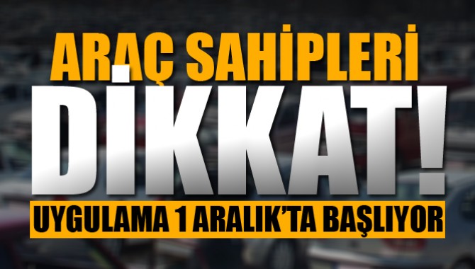 Zorunlu kış lastiği uygulaması 1 Aralık'ta başlıyor
