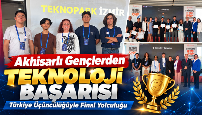 Akhisarlı Gençlerden Teknoloji Başarısı