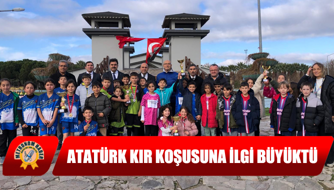 Atatürk Kır Koşusuna İlgi Büyüktü