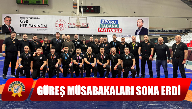 Güreş Müsabakaları Sona Erdi