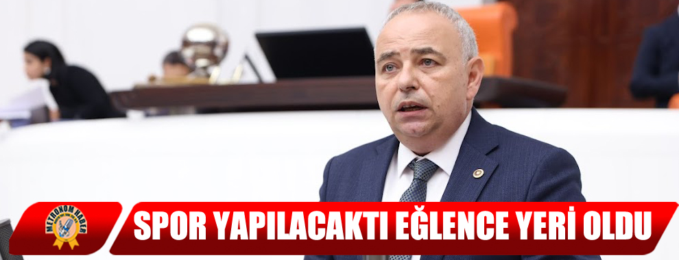 Spor Yapılacaktı Eğlence Yeri Oldu