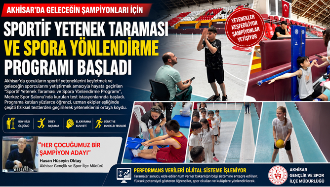 Sportif Yetenek Taraması ve Spora Yönlendirme Programı